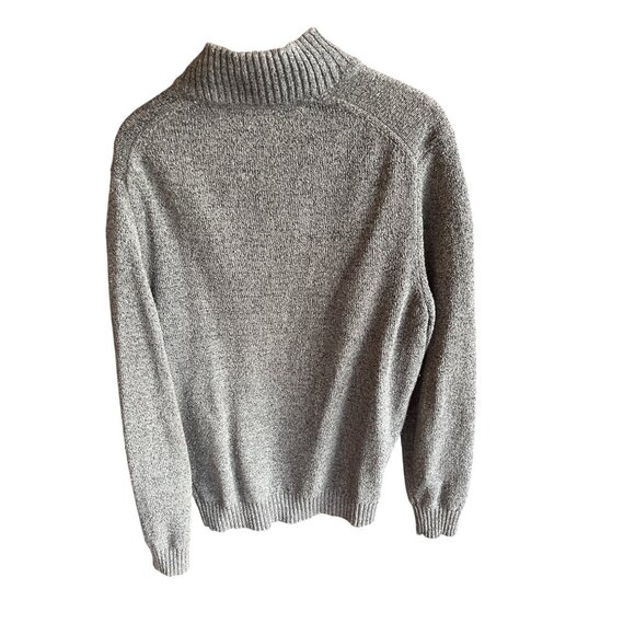 Izod Mens Gray Button-Up Sweater Size L 22i - Picture 2 of 4